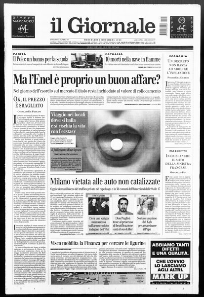 Il giornale : quotidiano del mattino